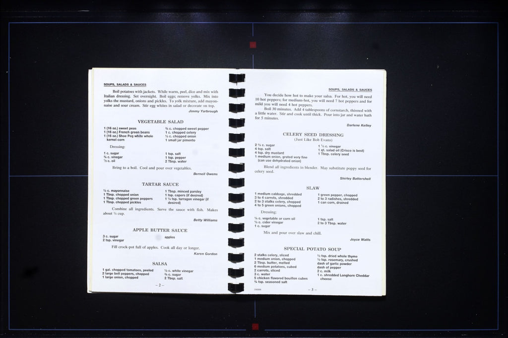 Eastlawn Freewill Baptist Church Cookbook - Unknown Locale - Thin Book