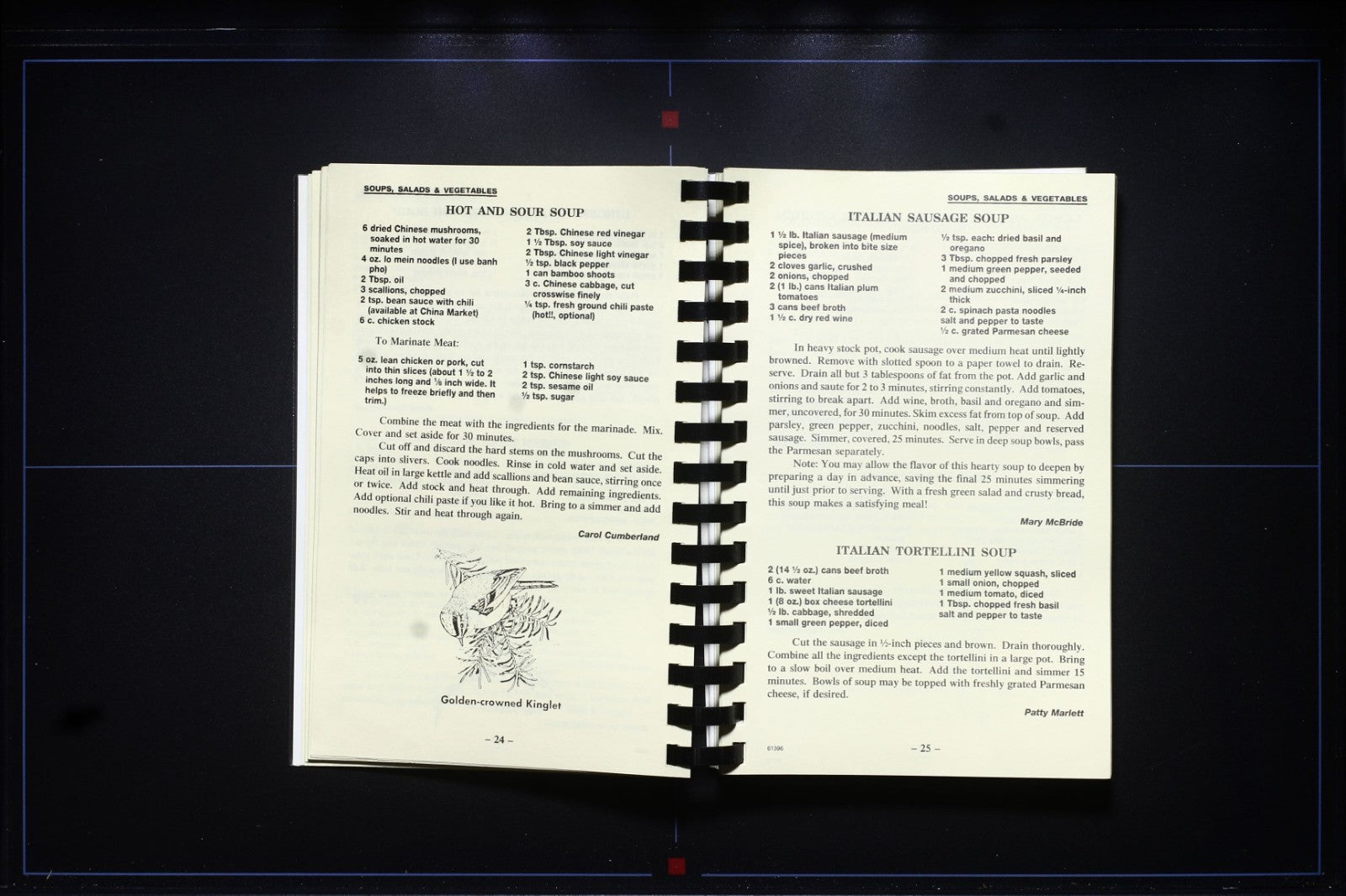 Wichita Audubon Society Cookbook - Recipe Book for Bird Lovers