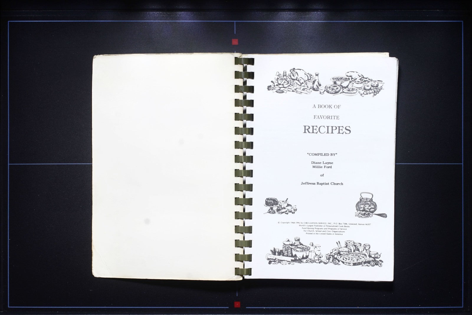 Favorite Recipes - Jeffress Baptist Church (1992) - Virginia Cookbook