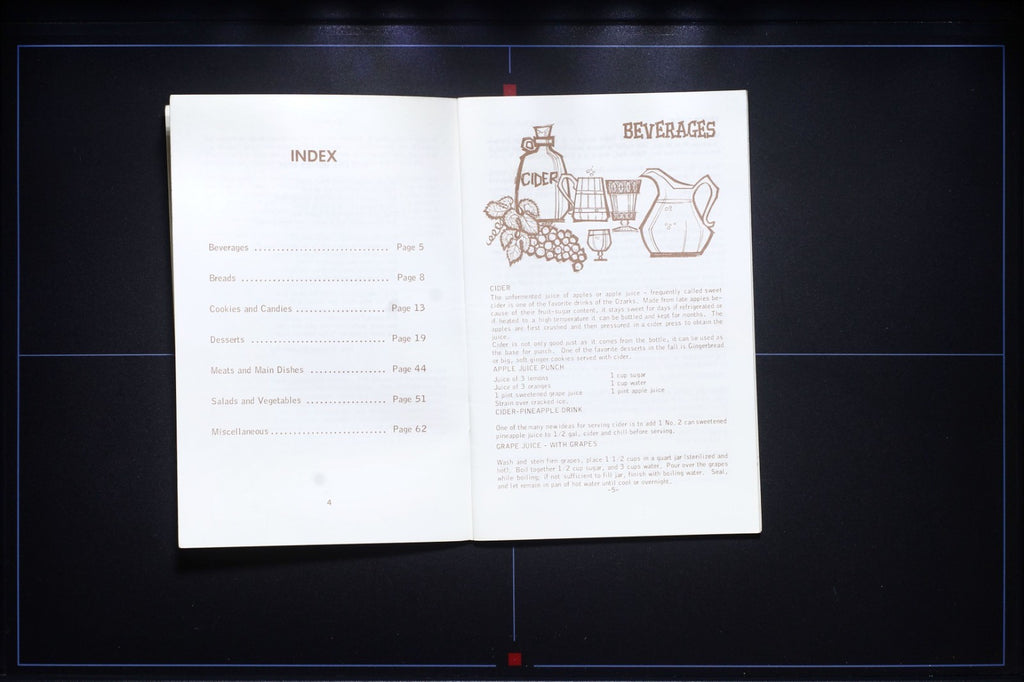 Just Like Mother Made (1962) - Ozark Recipes - Vintage Cookbook - Henderson