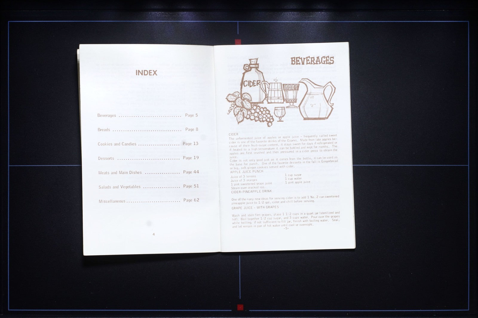 Just Like Mother Made (1962) - Ozark Recipes - Vintage Cookbook - Henderson