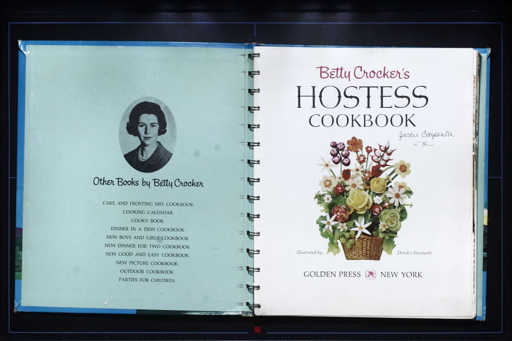 Betty Crocker's Hostess Cookbook (1967) - First Print - Spiral Recipes Book