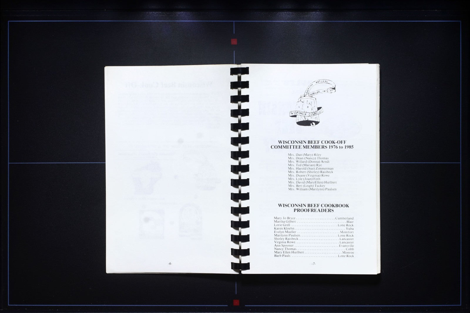 Wisconsin Beef Cook-Off Cookbook (1985) - Vintage Recipes - Meats