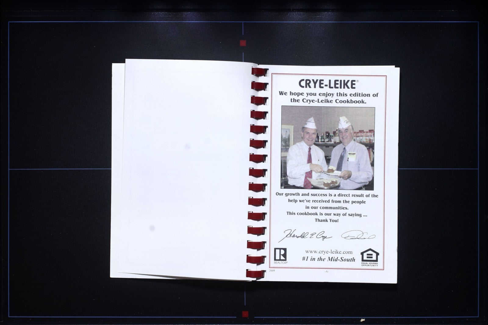 Classic Gourmet Cookbook - Crye-Leike  - Mid-South Cookbook Recipes