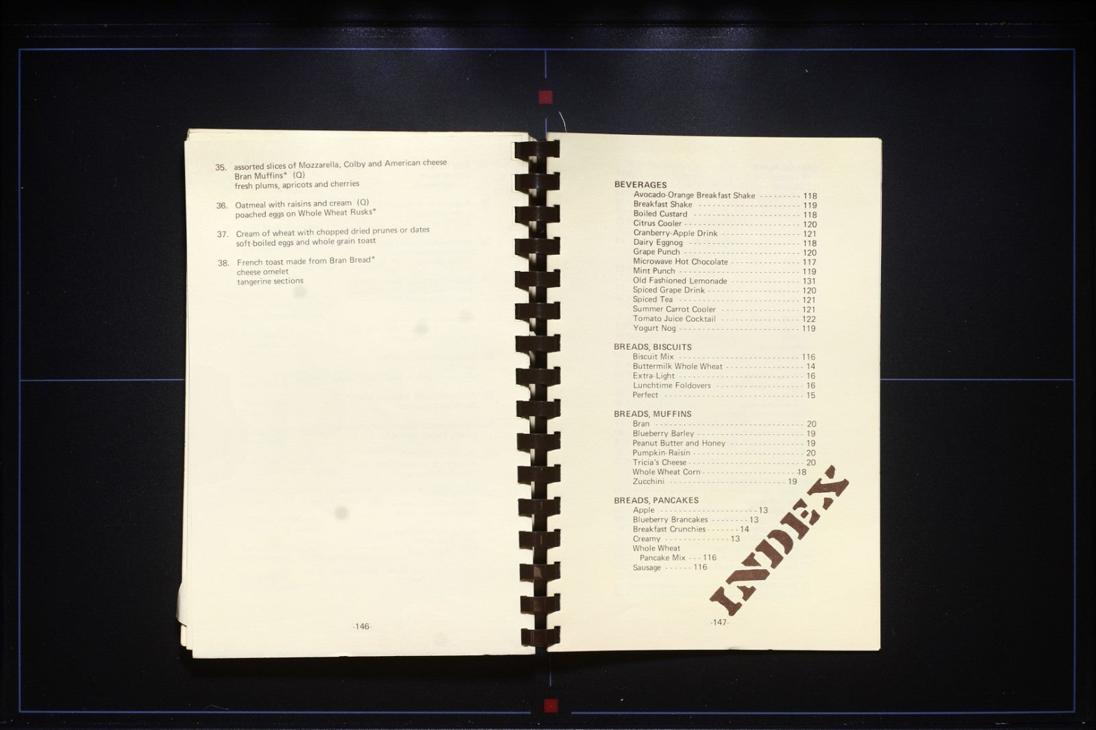 Feasting Naturally Cookbook - Pickard - Vintage Recipes