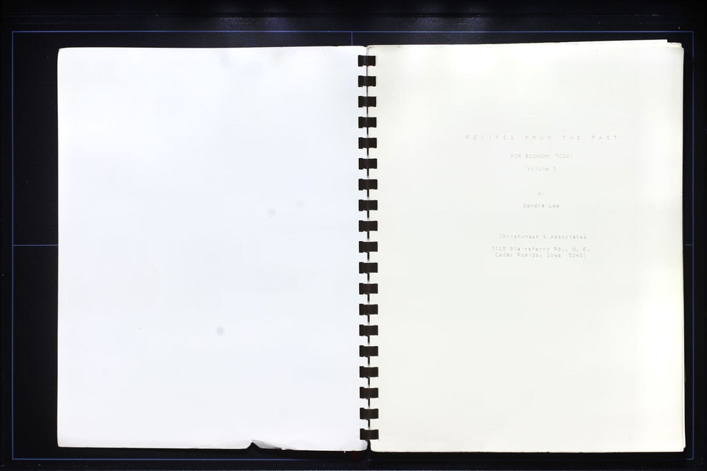 Recipes from the Past, Economy Today (1984) - Sandra Lee - Vintage Cookbook