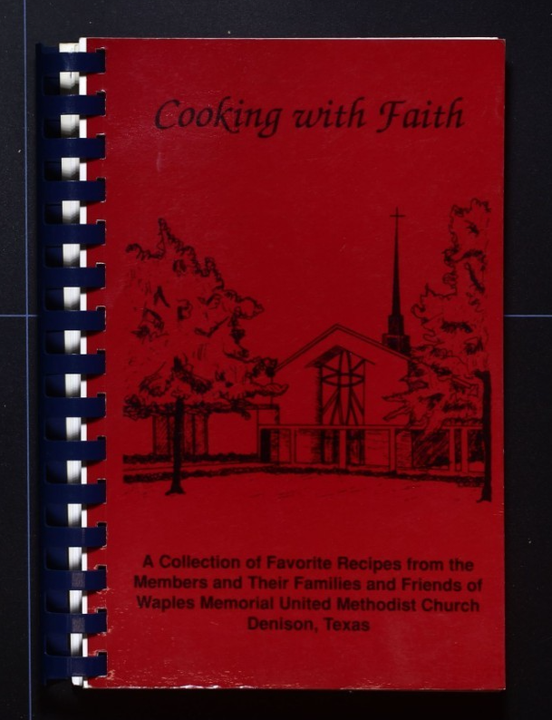 Waples Memorial United Methodist Church Cookbook (1992) - Denison, Texas