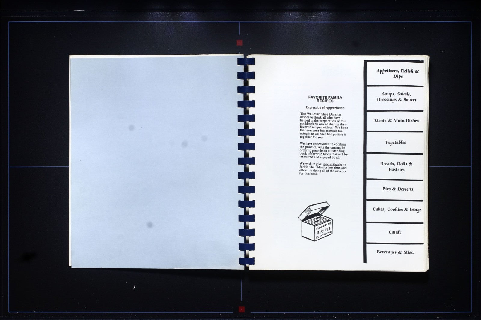 Walmart Shoe Division Cookbook - Arkansas Children's Miracle Network Fundraising