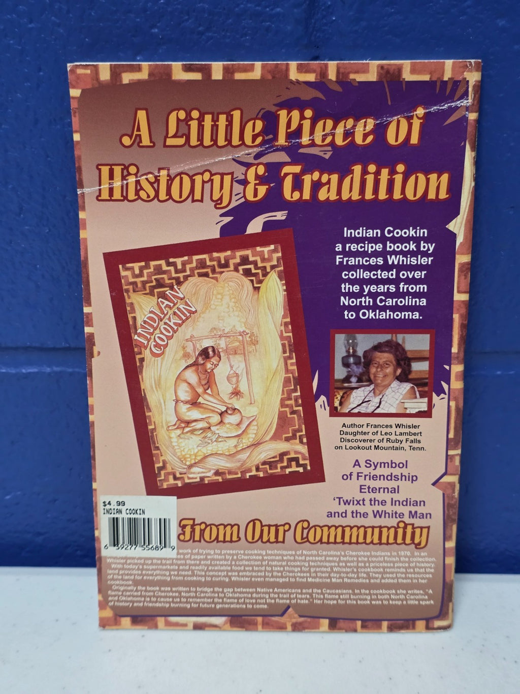 Indian Cookin Authentic Native American Recipe Cookbook 1973 - 61 Pages, PB