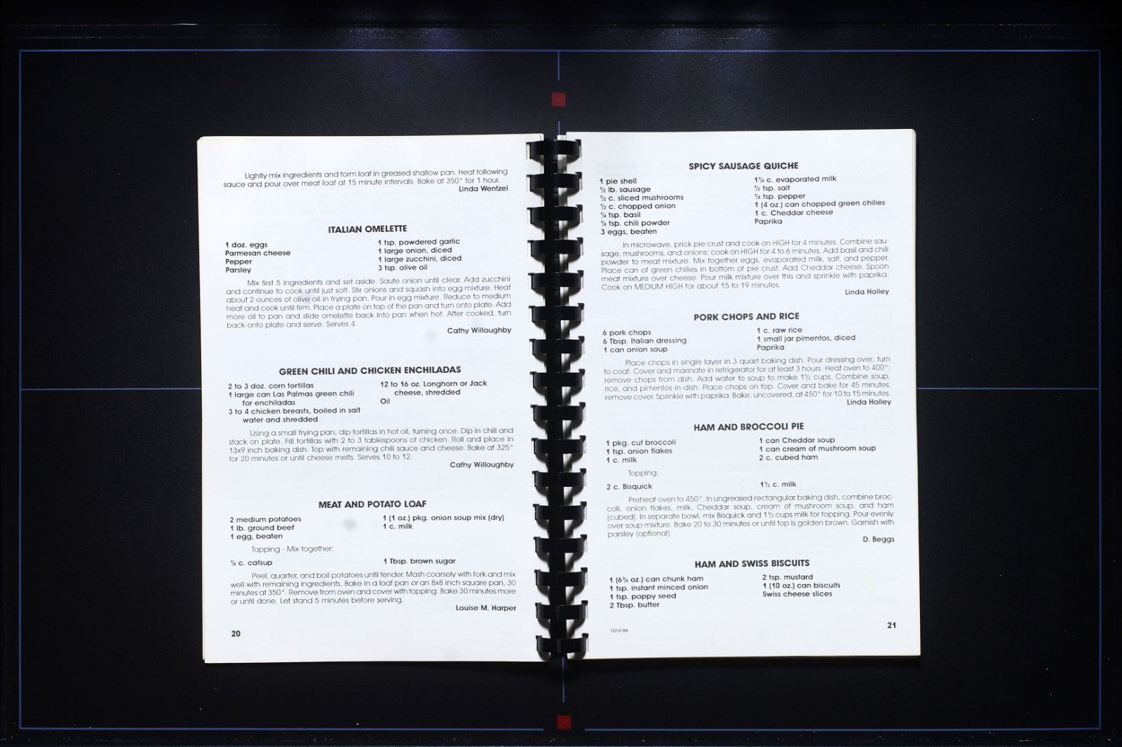 Mansfield Chamber of Commerce (1994) - Texas Recipes - Vintage Cookbook