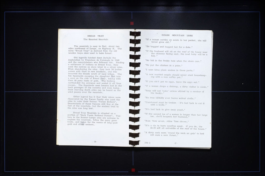 Ozark Mountain Vittles - Lampe, Missouri - Vintage Cookbook Recipes