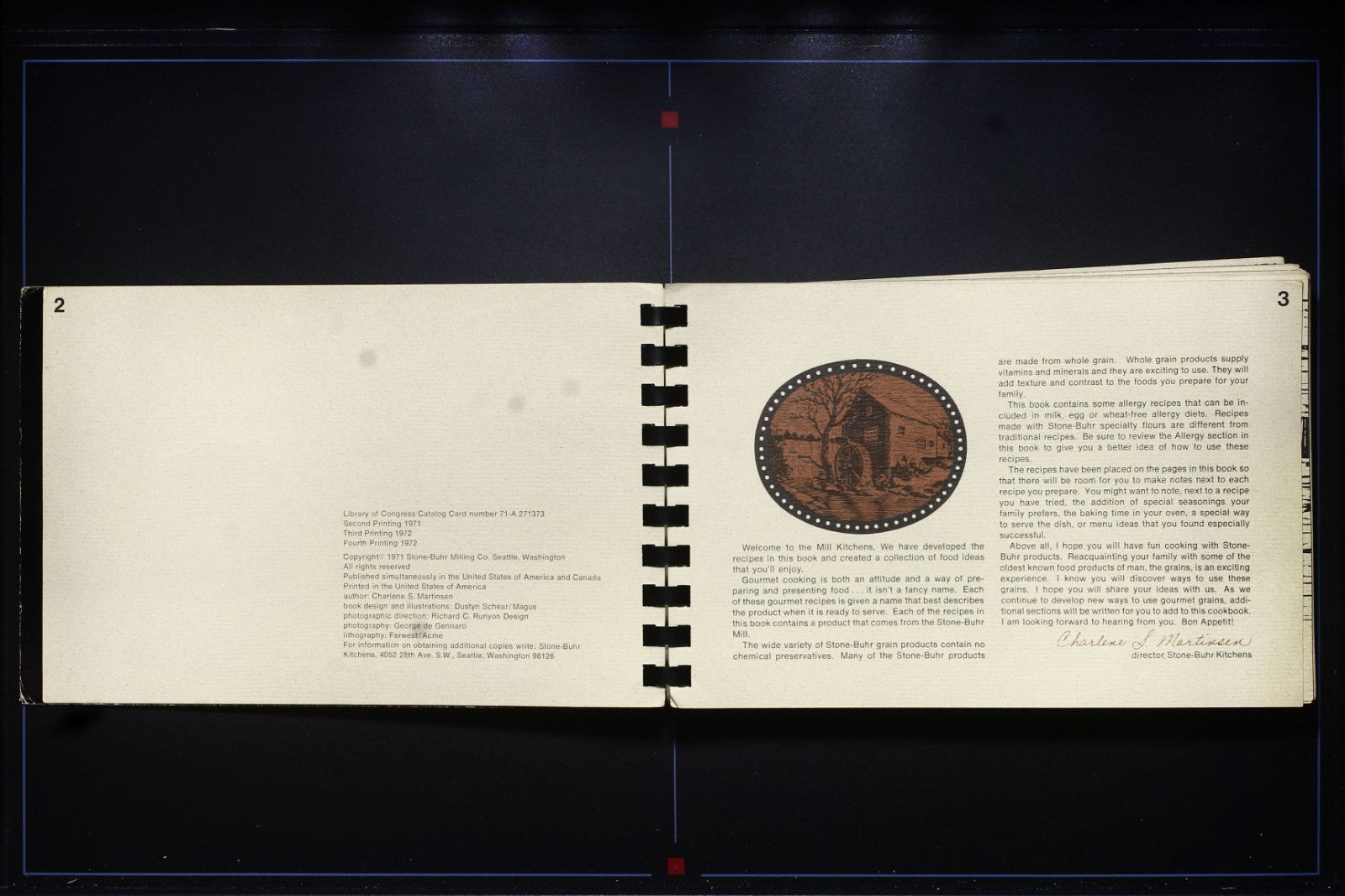 Cooking with Gourmet Grains (1972) Cookbook - Vintage Recipes