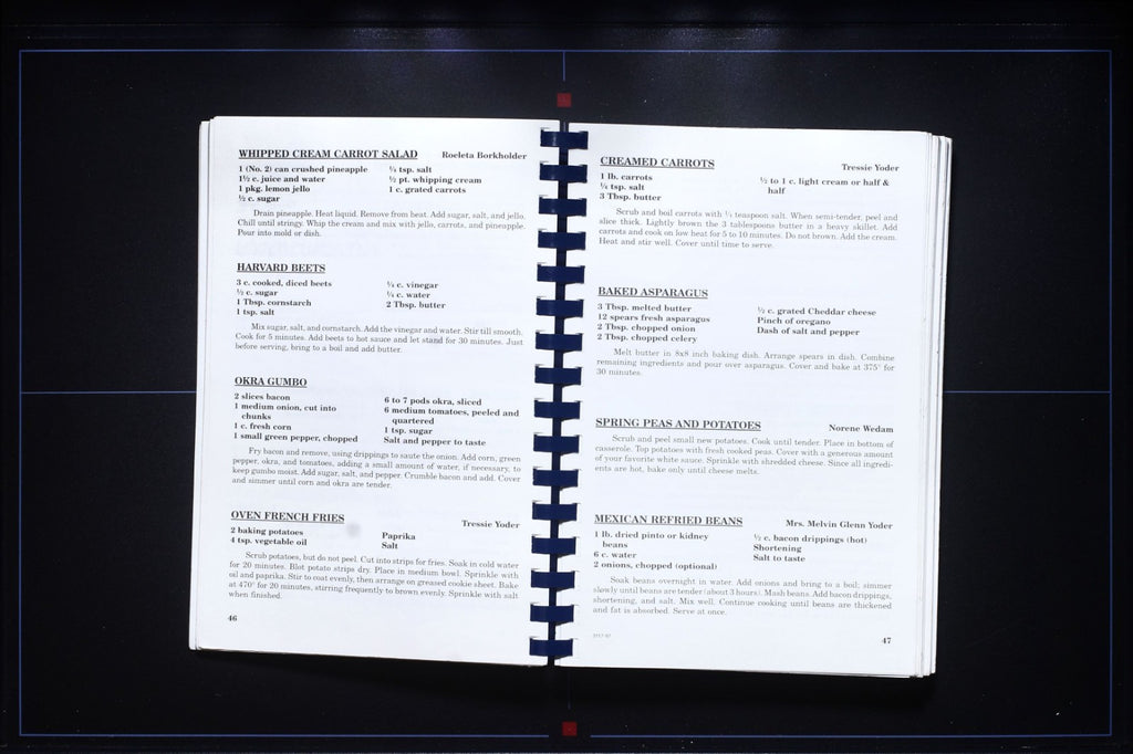 Kitchen Kapers Cookbook - Amish Americans Ropps Bakery - Choteau, OK