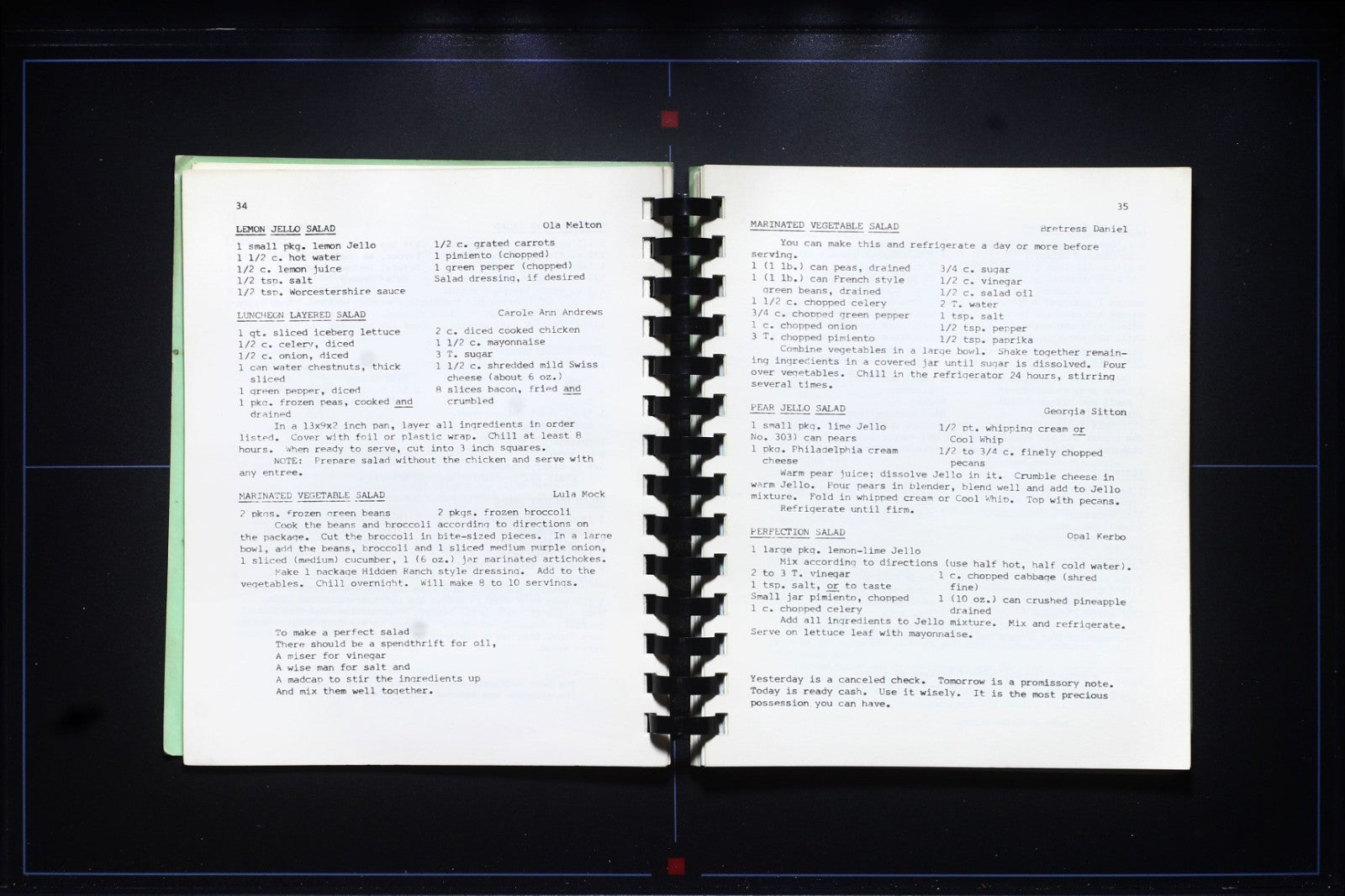 McClain County Extension Homemakers Cookbook (1980) - Vintage Recipes