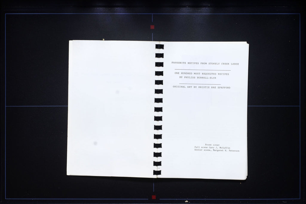 Stokely Creek Lodge Cookbook - Phyliss Burrell - Vintage Recipes