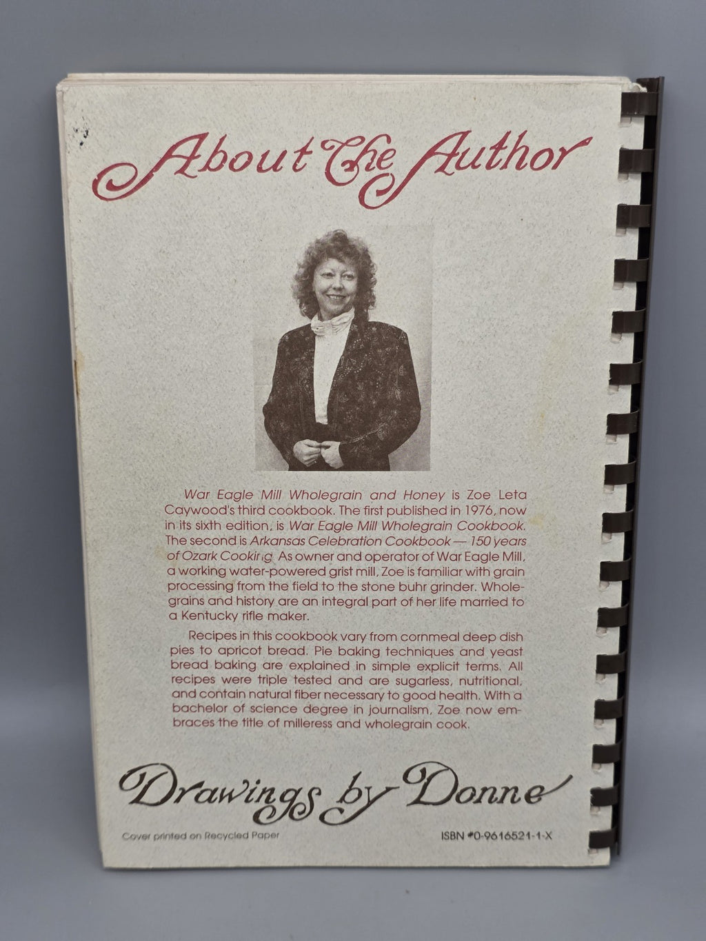 War Eagle Mill Wholegrain & Honey Cookbook by Zoe Medlin Caywood (Paperback)