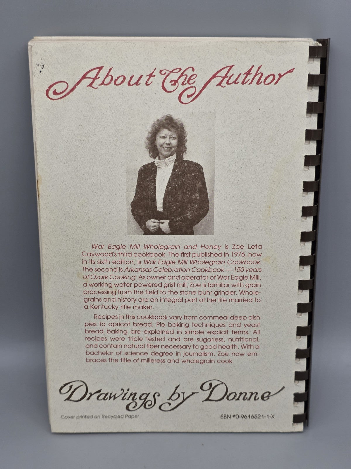 War Eagle Mill Wholegrain & Honey Cookbook by Zoe Medlin Caywood (Paperback)