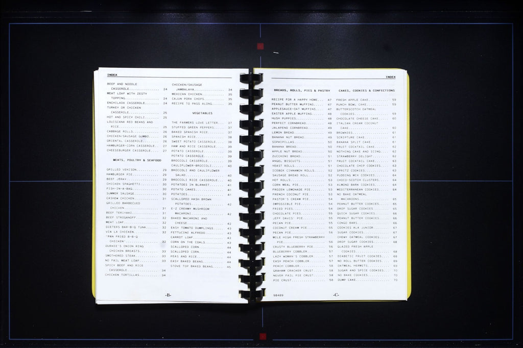 Old Baptist Mission Church Cookbook (1989) - Westville, Oklahoma - Vintage