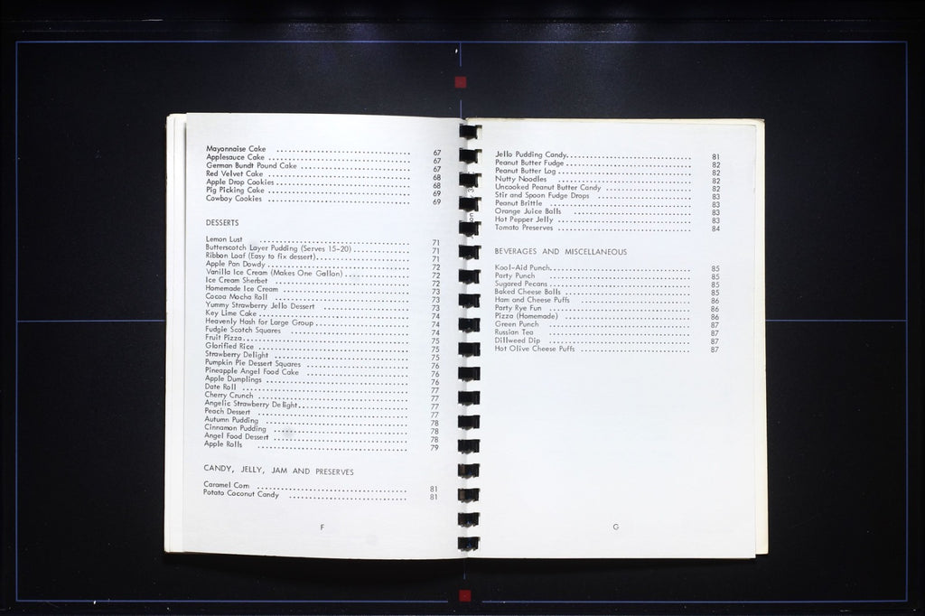 Pine Grove Park United Methodist Church Cookbook (1977) - Vintage Recipes