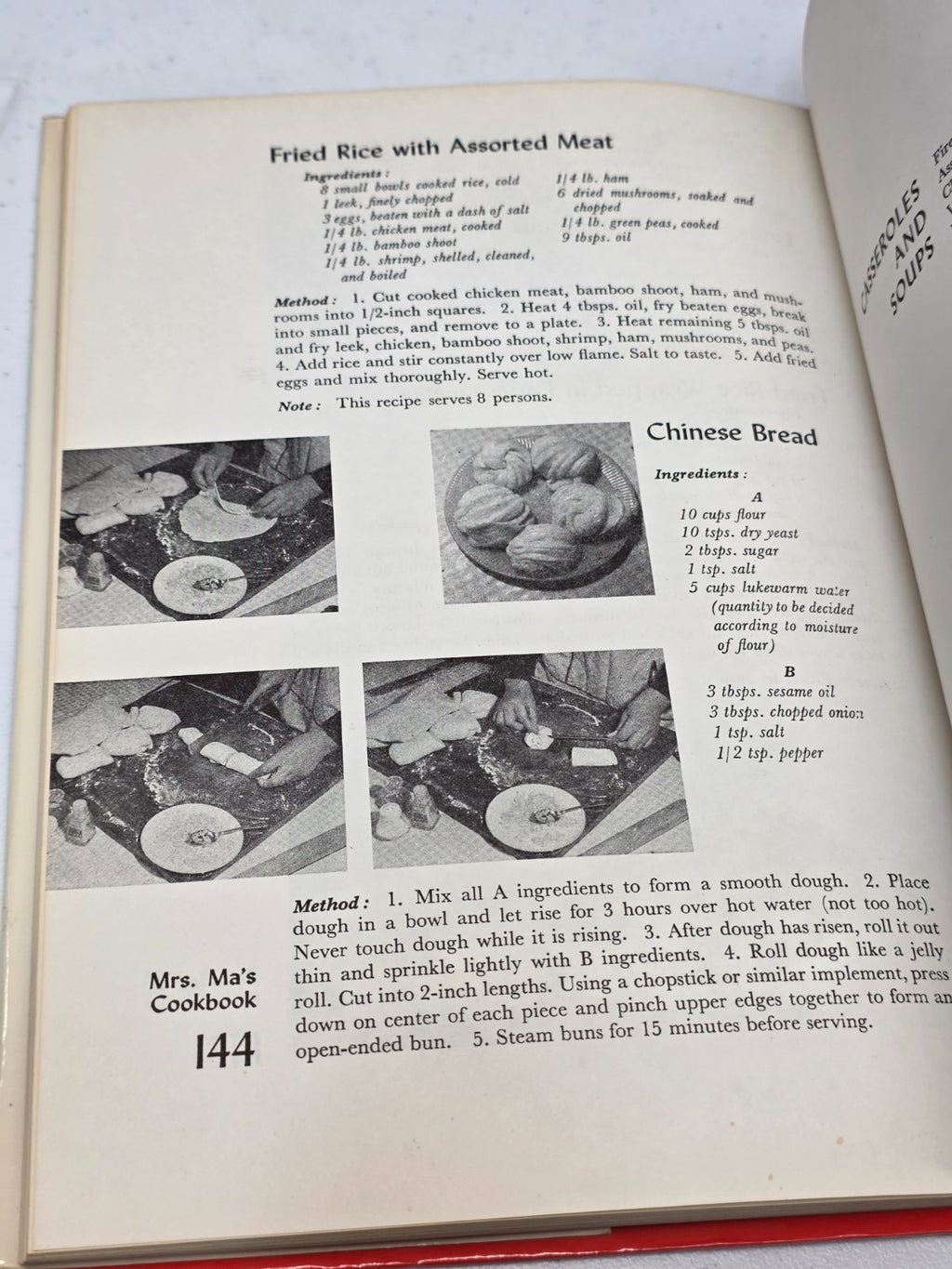 Mrs. Ma's Chinese Cookbook - Nancy Chih Ma - Vintage Hardcover