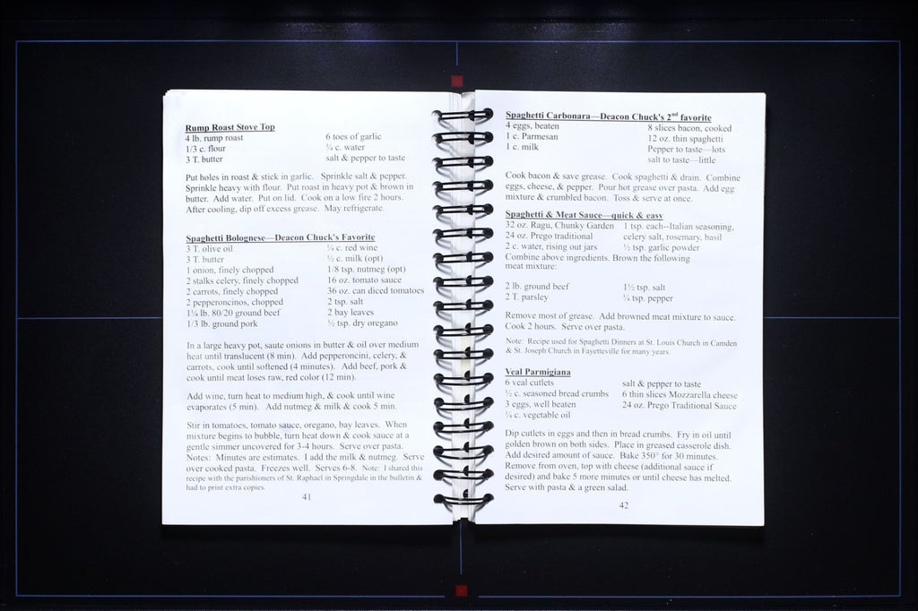 Marino's Sunday Dinner - Springdale, AR - Signed - Family Compilation Cookbook