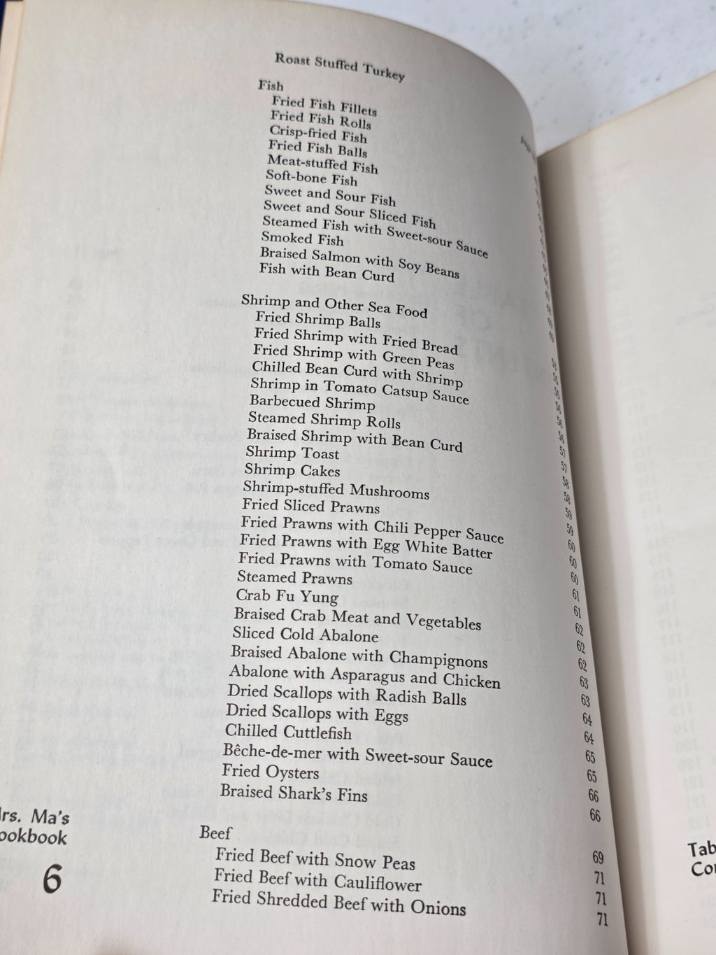 Mrs. Ma's Chinese Cookbook - Nancy Chih Ma - Vintage Hardcover