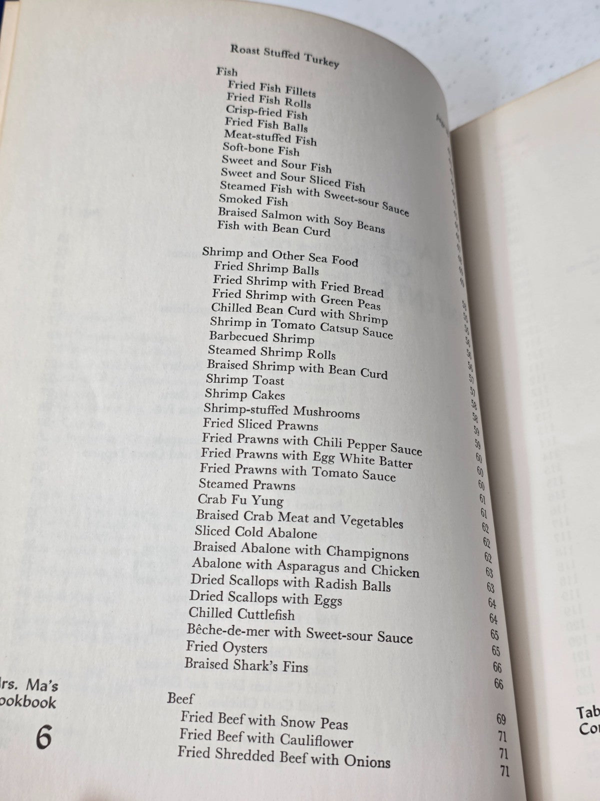 Mrs. Ma's Chinese Cookbook - Nancy Chih Ma - Vintage Hardcover