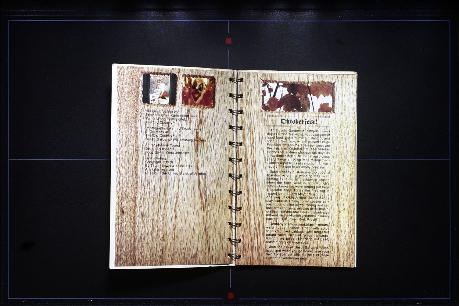 Busch Gardens Festhaus Cookbook (1979) - Vintage Recipes