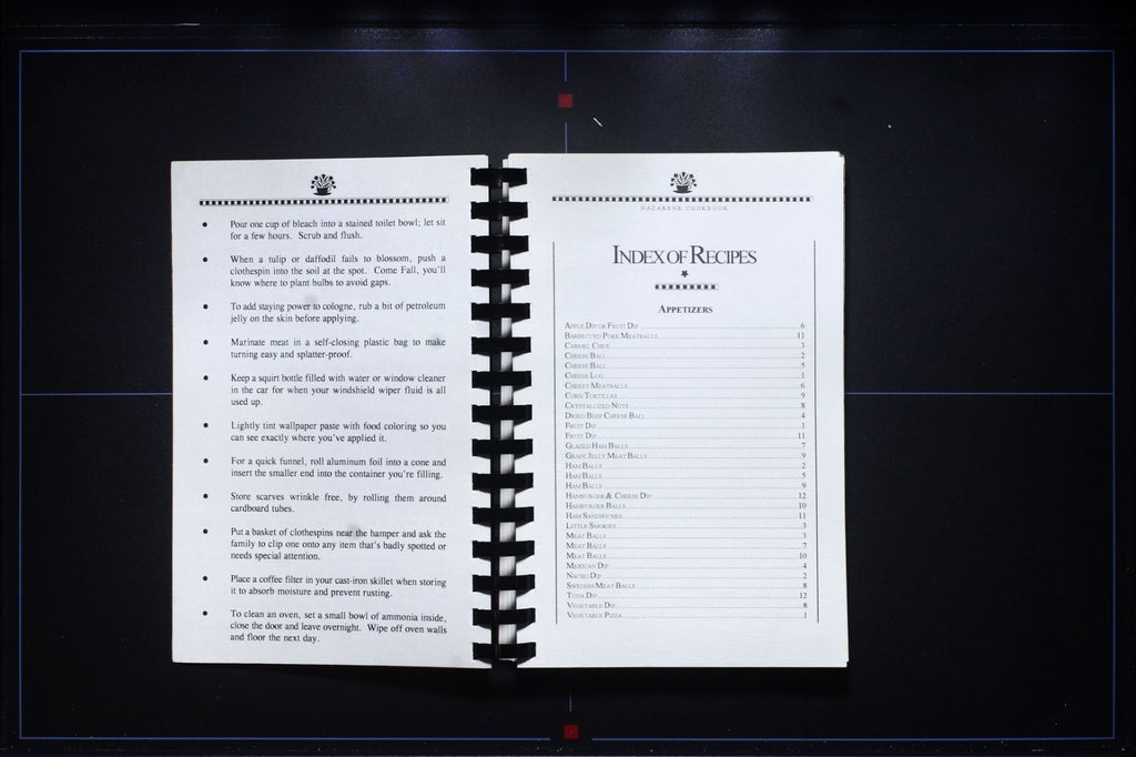 First Church of the Nazarene Cookbook - Oskaloosa, Iowa - Vintage Recipes