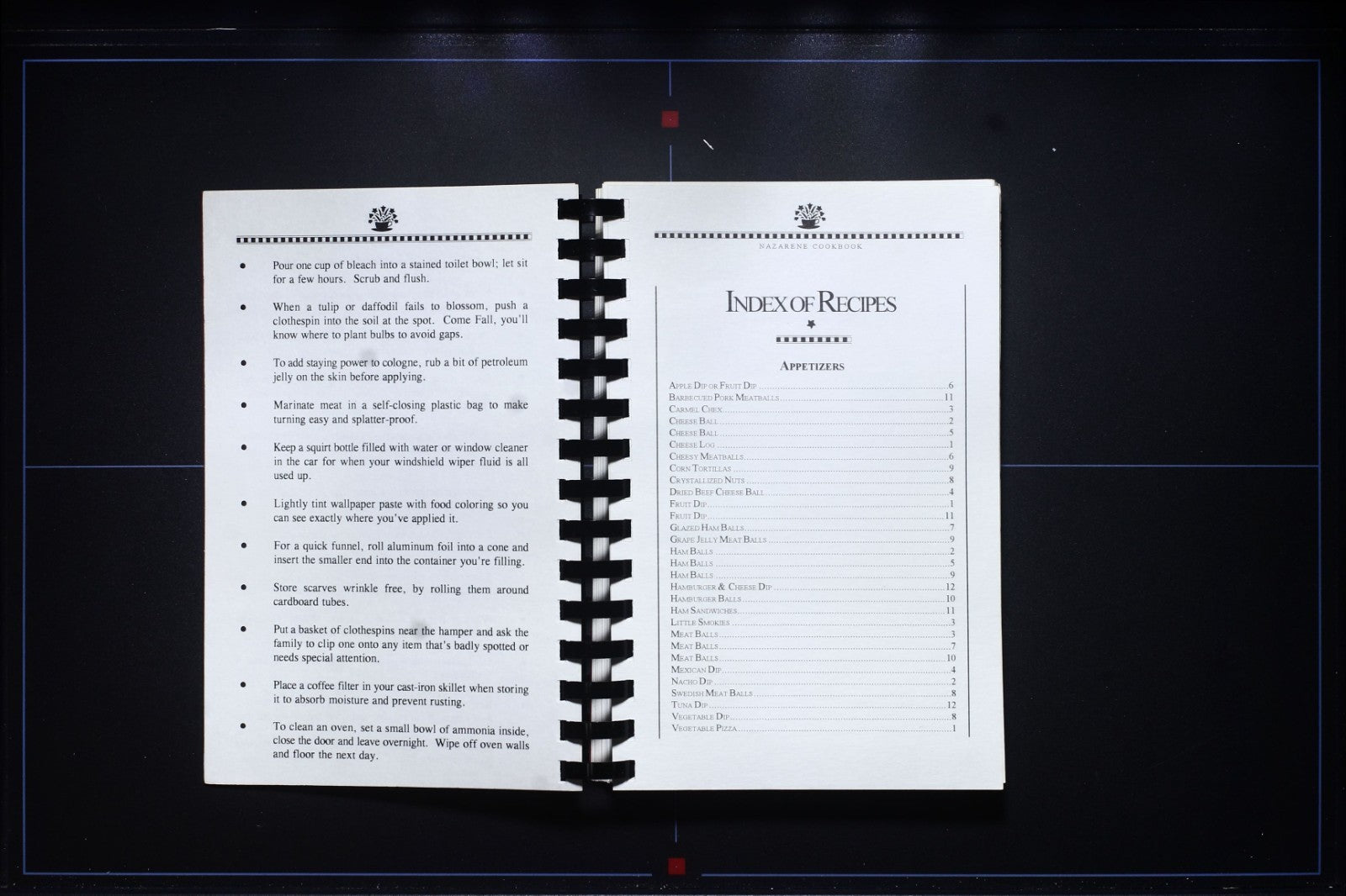 First Church of the Nazarene Cookbook - Oskaloosa, Iowa - Vintage Recipes