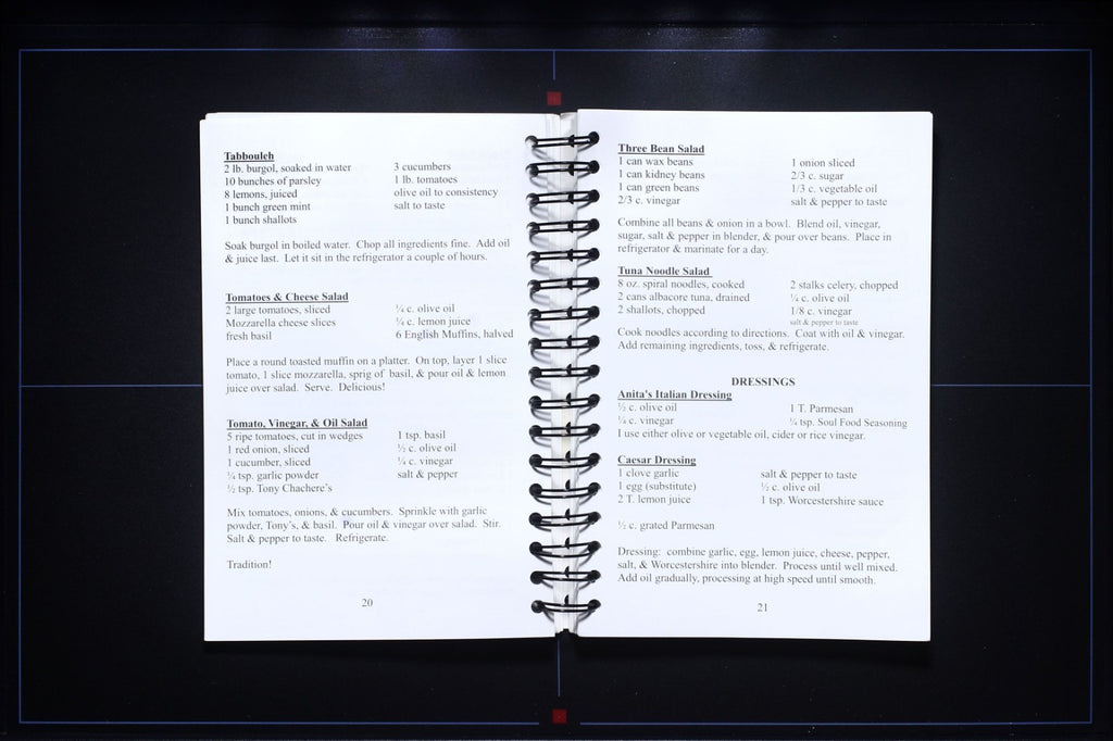 Marino's Sunday Dinner - Springdale, AR - Signed - Family Compilation Cookbook