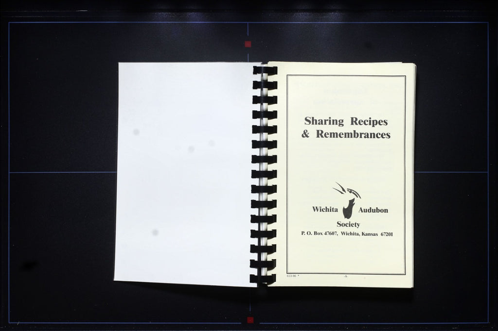 Wichita Audubon Society Cookbook - Recipe Book for Bird Lovers