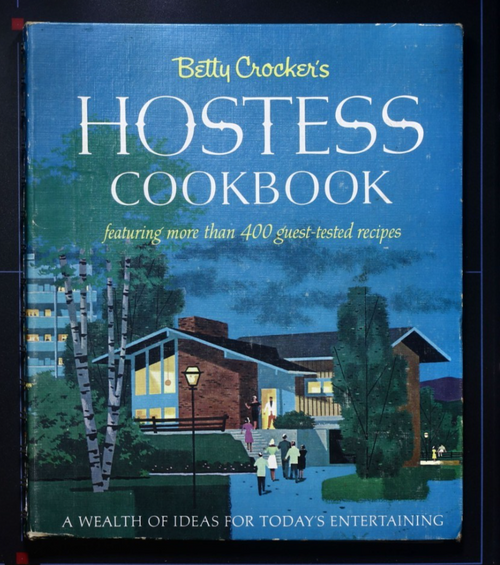 Betty Crocker's Hostess Cookbook (1967) - First Print - Spiral Recipes Book