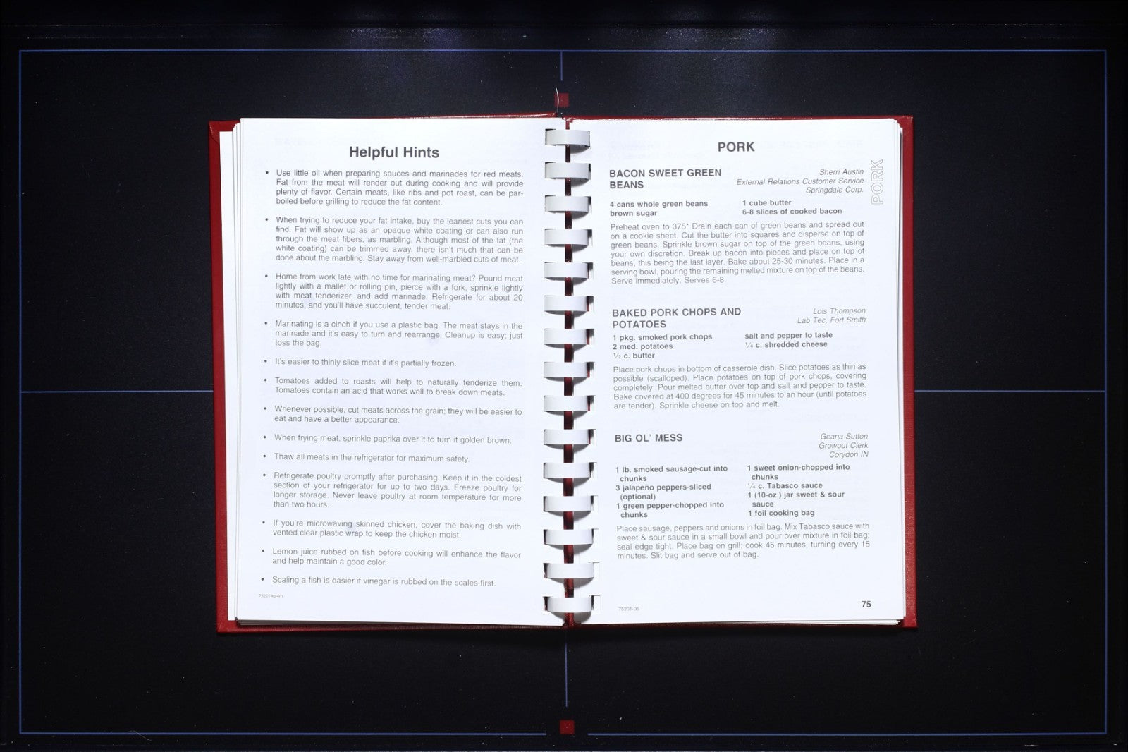 Tyson Foods Company Cookbook (2006) - Springdale, Arkansas - Vintage Recipes