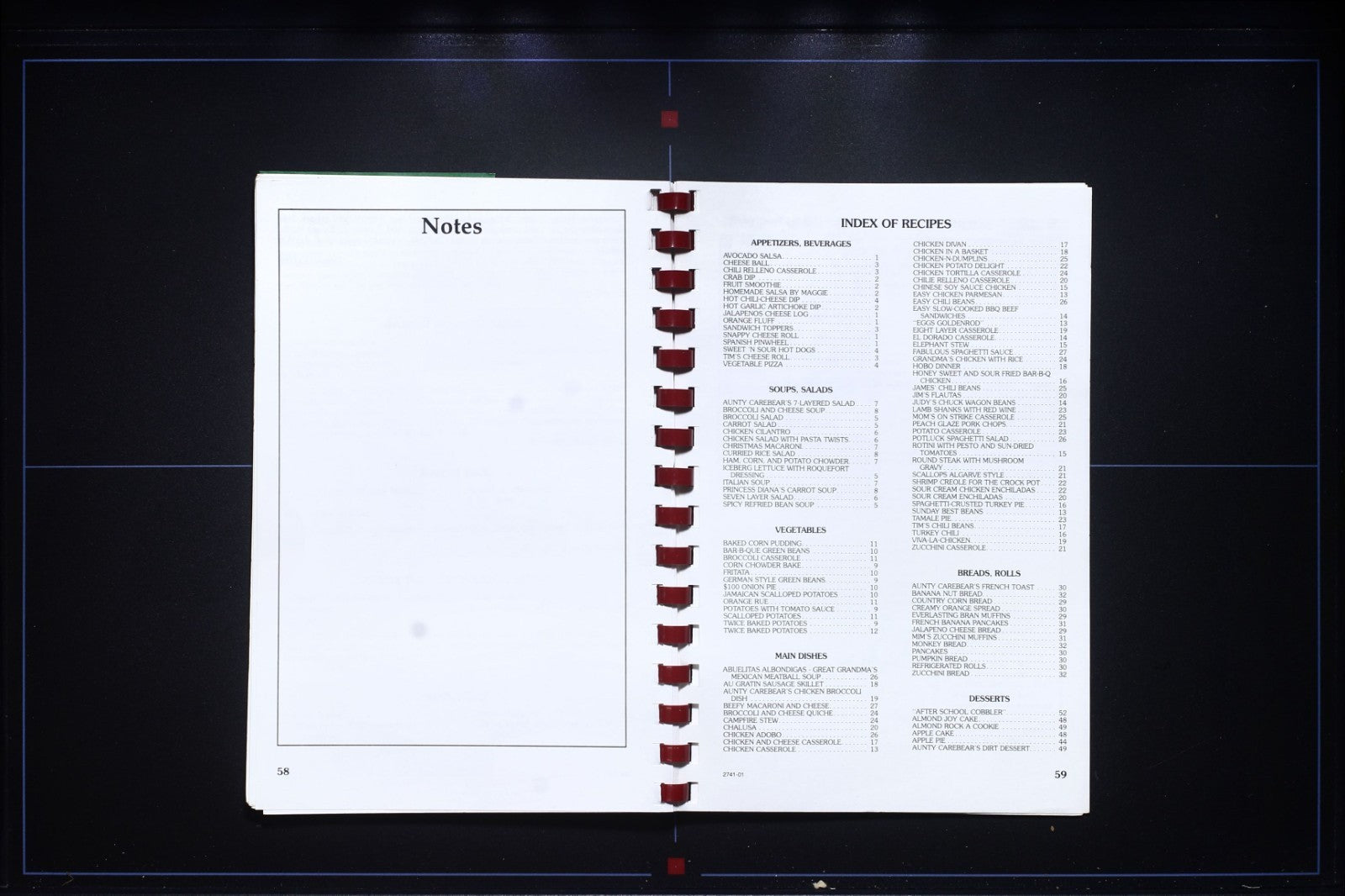 Lincoln Elementary School PTO Cookbook - Exeter, California - Recipes Thin Book