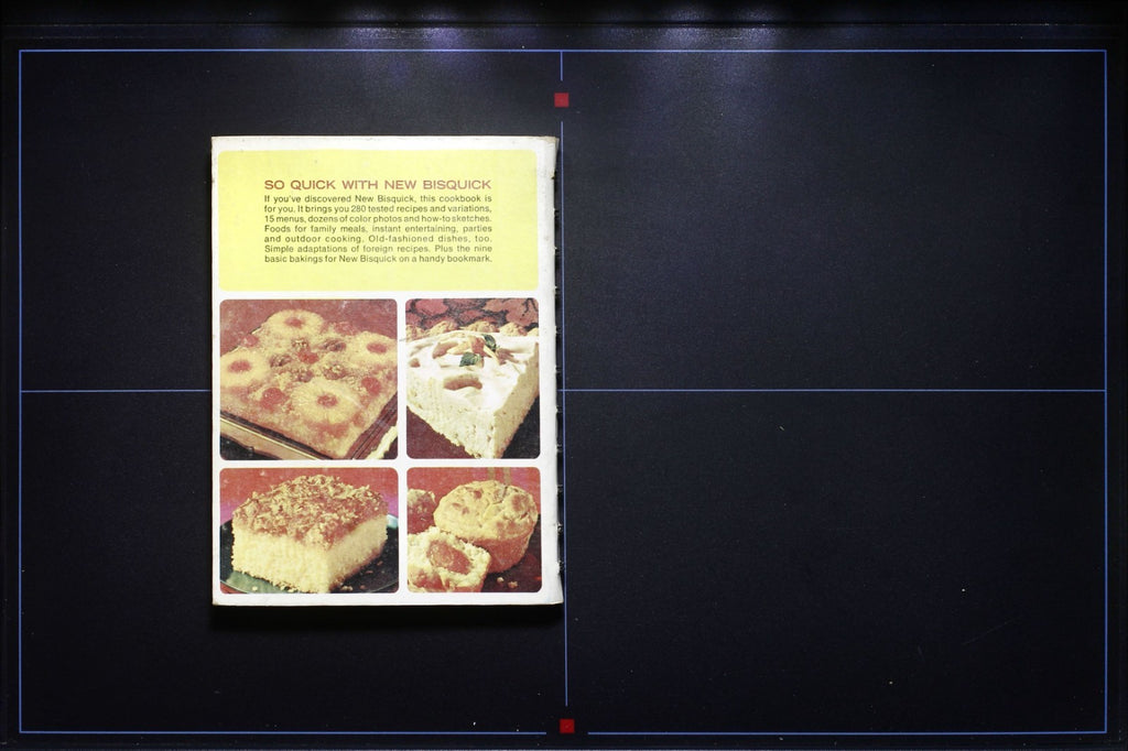So Quick with New Bisquick (1967) - Vintage Spiral Cookbook