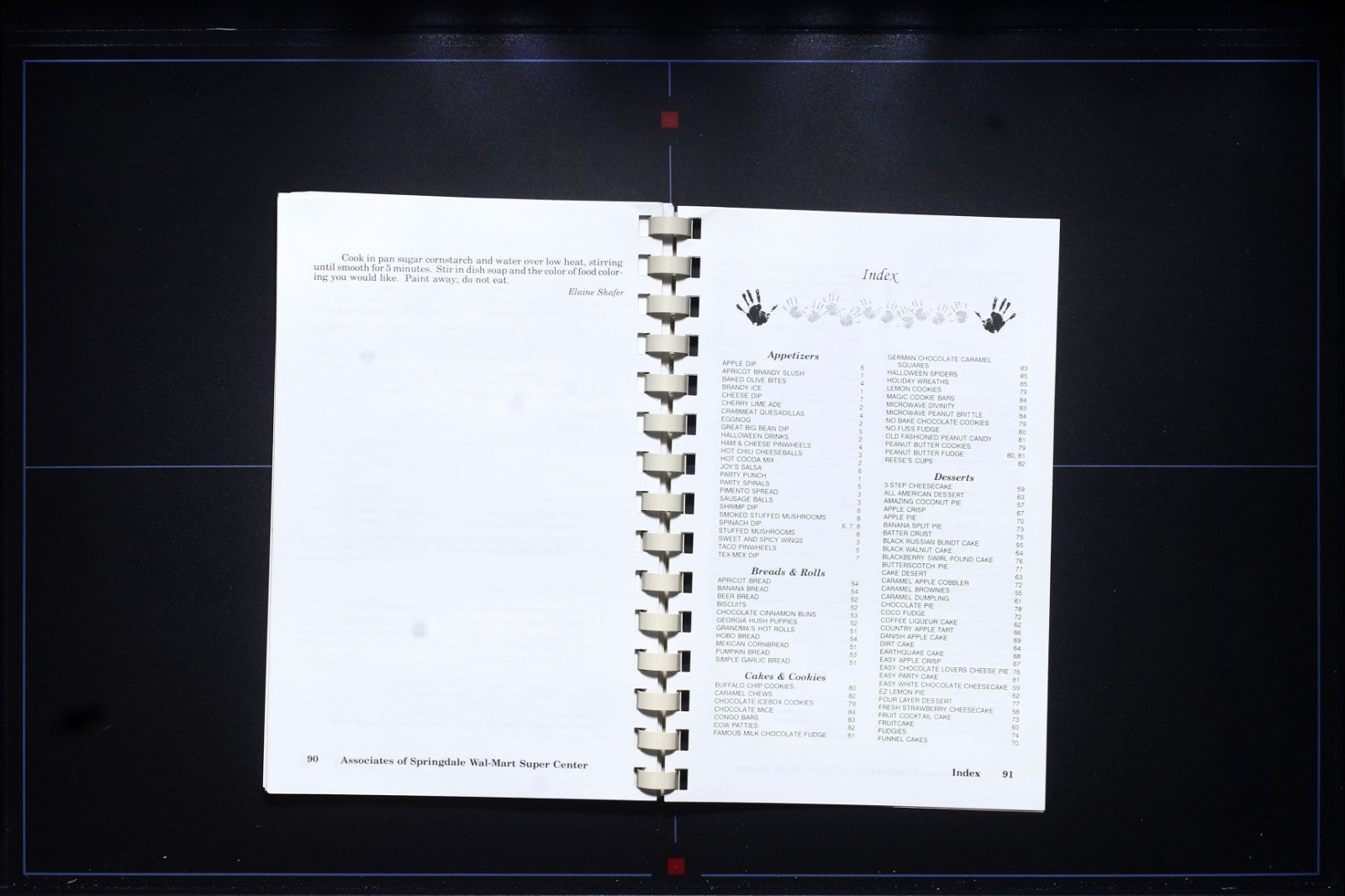 Walmart Supercenter CMN Cookbook - Springdale, Arkansas - Vintage Recipes