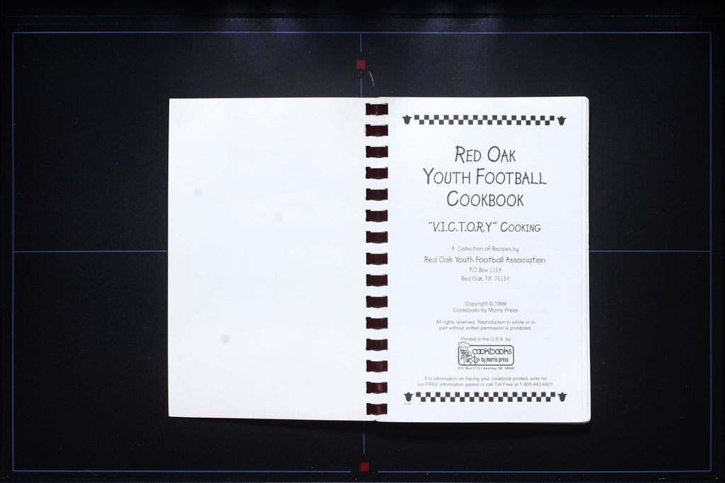 Red Oak Youth Football Cookbook (1999) - Texas Recipes