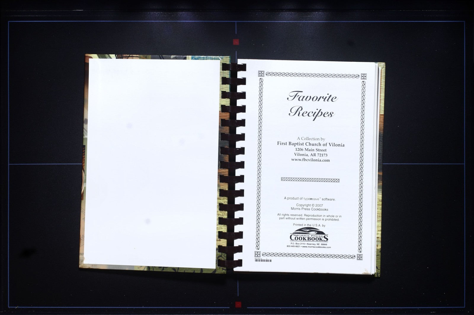 First Baptist Church of Vilonia Cookbook (2007) - Arkansas Community Recipes