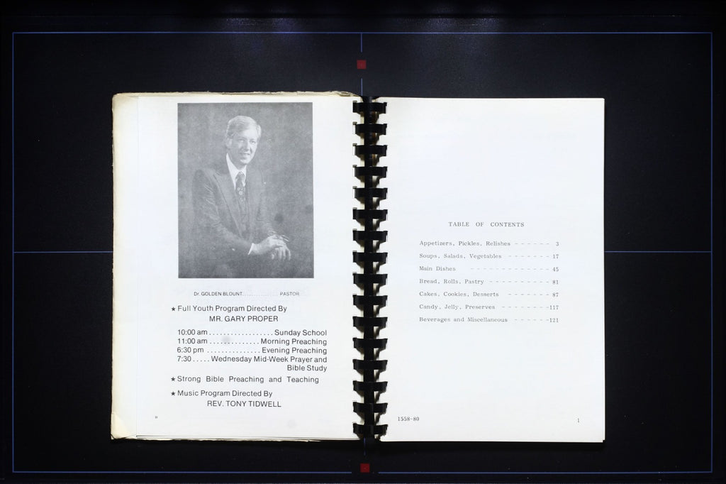 Downriver Baptist Temple (1980) - Lincoln Park, Michigan - Community Cookbook