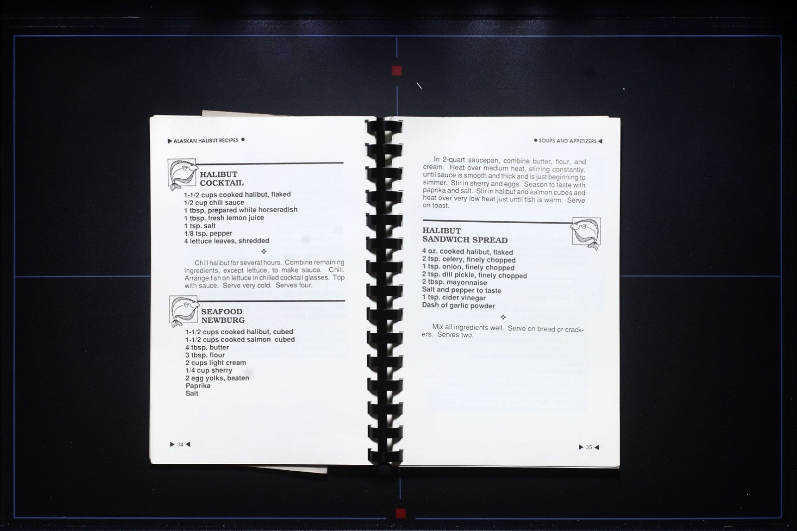 Alaskan Halibut Recipes (1989) - Anchorage, Alaska - Cookbook