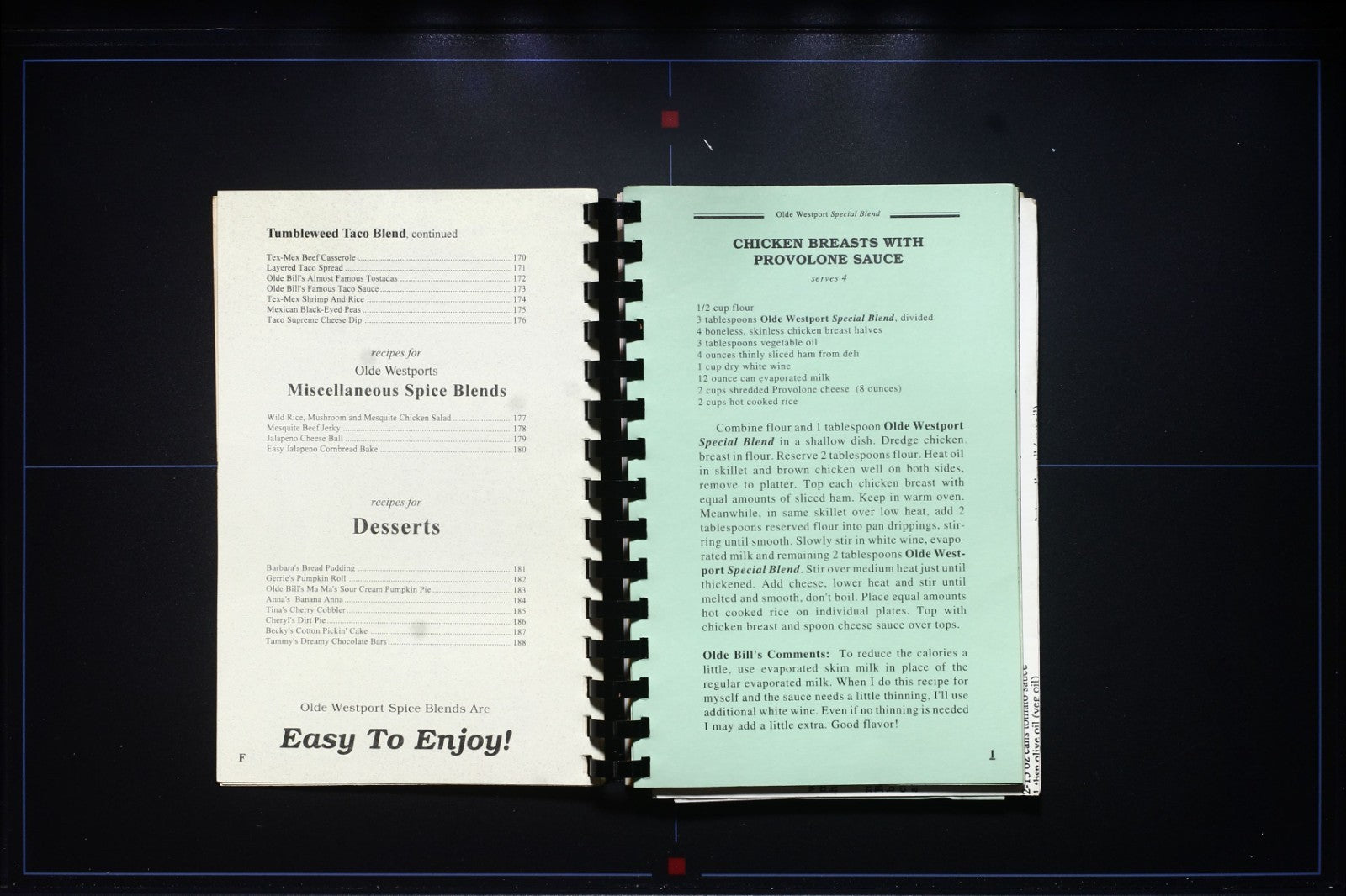 Olde Westport Spice & Trading Co. Cookbook - Vintage Recipes