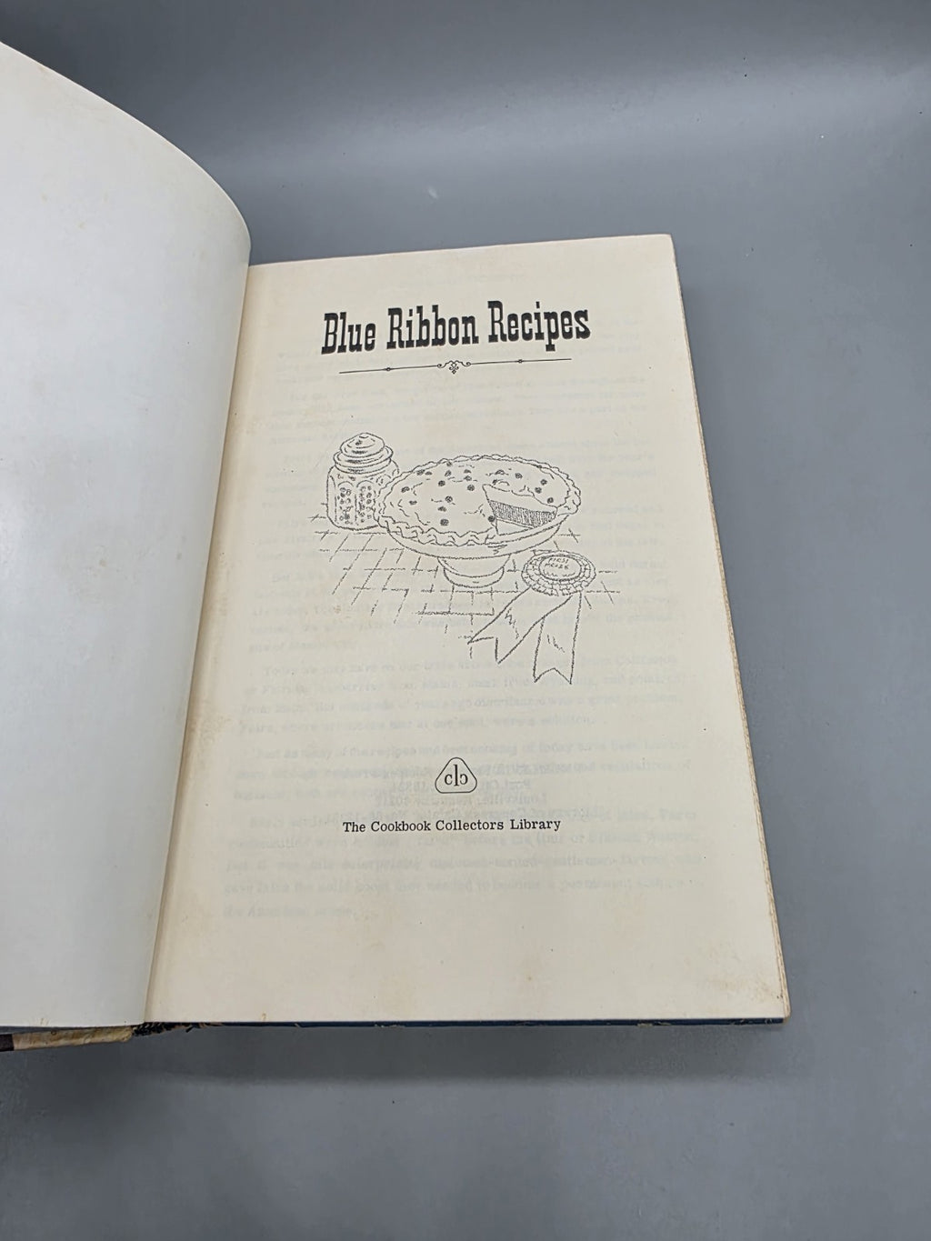 Blue Ribbon Recipes County Fair Winners Vintage 1968 Cookbook Hardcover 