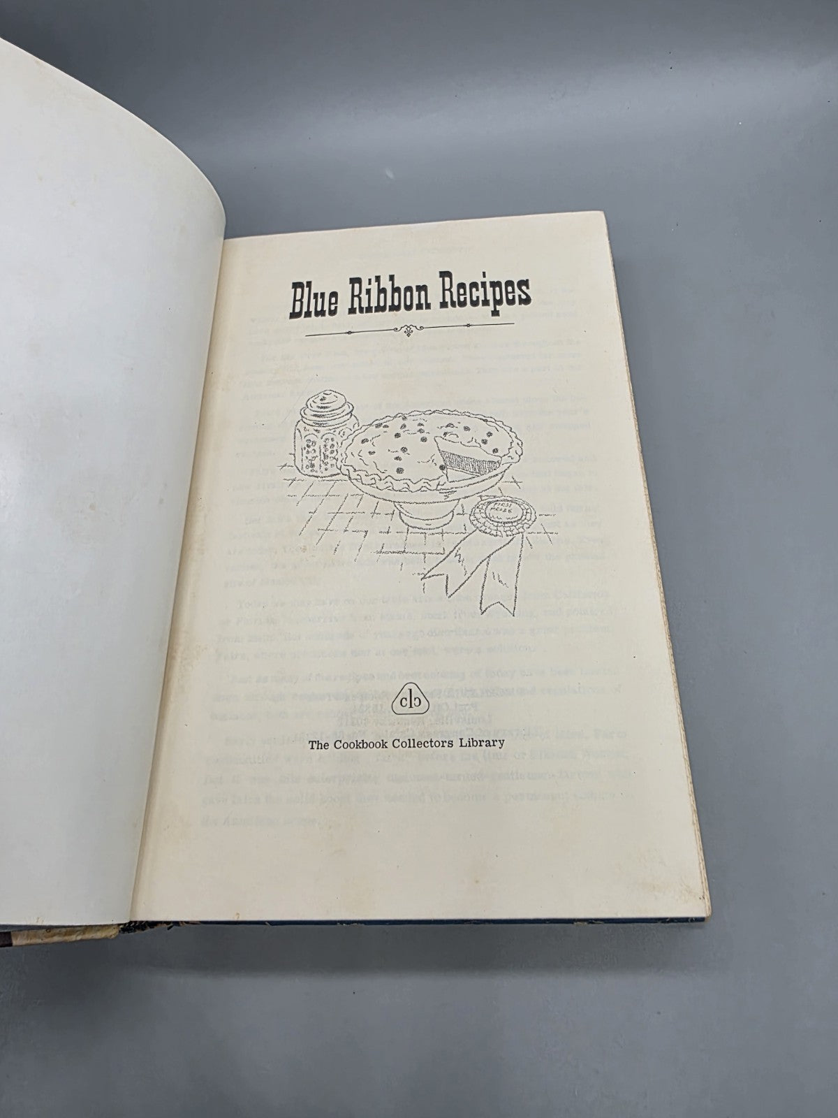 Blue Ribbon Recipes County Fair Winners Vintage 1968 Cookbook Hardcover 