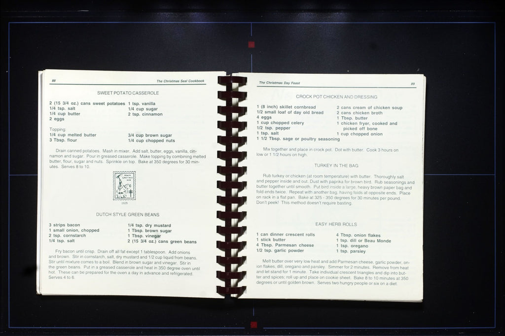 Christmas Seal Cookbook - Lung Association of Arkansas - Vintage Recipes